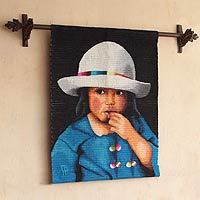 Wool tapestry,