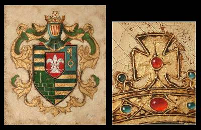 'Coat of Arms - Fleur de Lys'