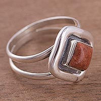 Jasper ring Quadrant Splendor Peru