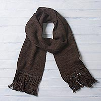 100% alpaca scarf Nightland Peru