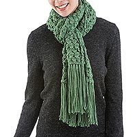 100% alpaca scarf,
