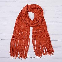 100% alpaca scarf,