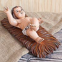 Cedar sculpture,
