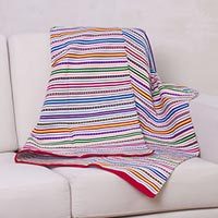 Wool lap throw blanket,