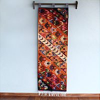Wool tapestry,