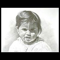 Portrait of a Little Boy Peru