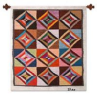 Wool tapestry,