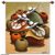 Wool tapestry, 'Market of Earthen Jars' - Handcrafted Cultural Wool Tapestry Wall Hanging (image 2a) thumbail