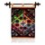 Wool tapestry, 'Butterflies with Parakeets' - Fair Trade Animal Themed Wool Tapestry (image 2a) thumbail