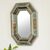 Mirror, 'Sky Blue' - Elegant Handcrafted Reverse Painted Glass Mirror (image 2b) thumbail