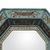 Mirror, 'Nautical Blue' - Hand Made Painted Glass Wall Mirror (image 2c) thumbail