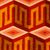 Wool rug, 'Cubic Illusion' (2x5.5) - Wool rug (2x5.5) (image 2b) thumbail