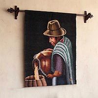 Wool tapestry,
