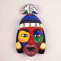 Ceramic mask Nobility Peru