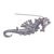 Silver filigree brooch pin, 'Filigree Seahorse' - Unique Fine Silver Filigree Brooch Pin (image 2d) thumbail