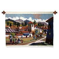 Wool tapestry,