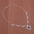 Sodalite filigree necklace, 'Spring Sky' - Sodalite filigree necklace (image 2b) thumbail