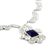 Sodalite filigree necklace, 'Spring Sky' - Sodalite filigree necklace (image 2h) thumbail