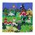 Applique wall hanging, 'Lettuce Harvest' - Applique wall hanging (image 2a) thumbail