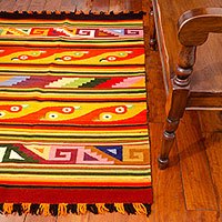 Wool rug,