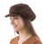 100% alpaca hat, 'Chocolate Cap' - 100% alpaca hat (image 2b) thumbail