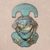 Copper and bronze mask, 'The Lord of Sipan' - Handcrafted Bronze and Copper Wall Mask Peru thumbail