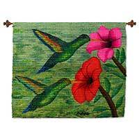 Wool tapestry,