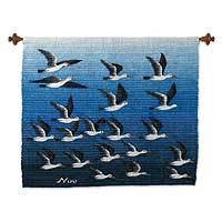 Wool tapestry,