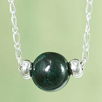 Chrysocolla choker,