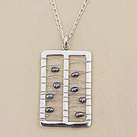 Pearl choker,