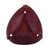 Leather catchall, 'Triangular Essence' - Spare Change Tooled Leather Triangle Catchall from Peru (image 2c) thumbail
