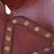 Leather catchall, 'Triangular Essence' - Spare Change Tooled Leather Triangle Catchall from Peru (image 2d) thumbail