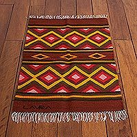 Wool rug,