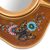 Mirror, 'Autumn Butterfly' - Unique Reverse Painted Glass Wall Mirror (image 2d) thumbail
