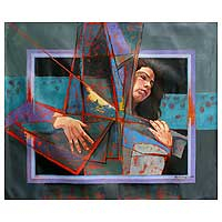 'Surreal Woman' (2009) - Peruvian Fine Art Painting