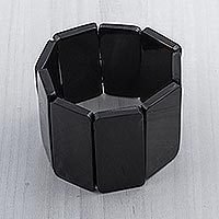 Bull horn stretch bracelet,