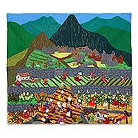 Cotton wall hanging,