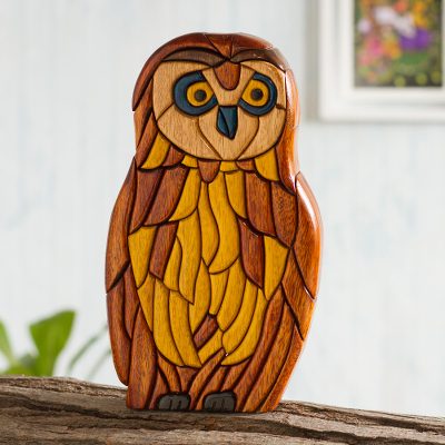 Ishpingo statuette, 'Owl Philosophies' - Ishpingo statuette