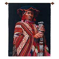 Wool tapestry,