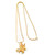 Gold plated filigree necklace, 'Pegasus' - Handcrafted Gold Plated Filigree Necklace (image 2a) thumbail