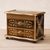Painted glass jewelry box, 'Splendor' - Unique Reverse Painted Glass Jewelry Box thumbail