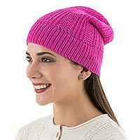Alpaca blend hat,