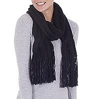100% alpaca scarf,