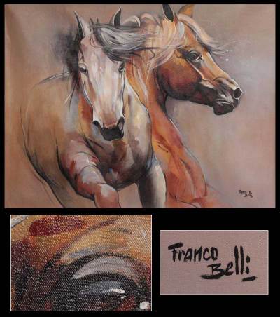 'Freedom' (2010) - Modern Horse Painting