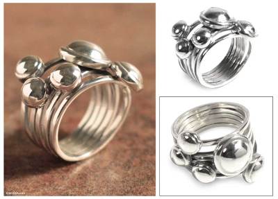 Unique sterling silver jewelry - Handcrafted Sterling Silver Band Ring