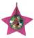 Applique Christmas wall hanging, 'Lilac Nativity Scene' - Unique Christmas Folk Art Wall Hanging (image 2a) thumbail