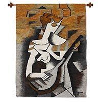 Wool tapestry,