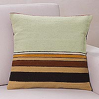 Wool cushion cover Parallel Contrasts Peru