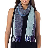 100% alpaca scarf,