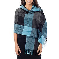 100% alpaca shawl,